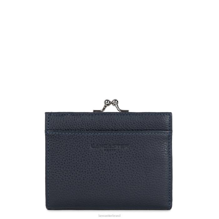 mulheres Lancaster Paris azul fonce porta-moedas foulonne pm RBF44834