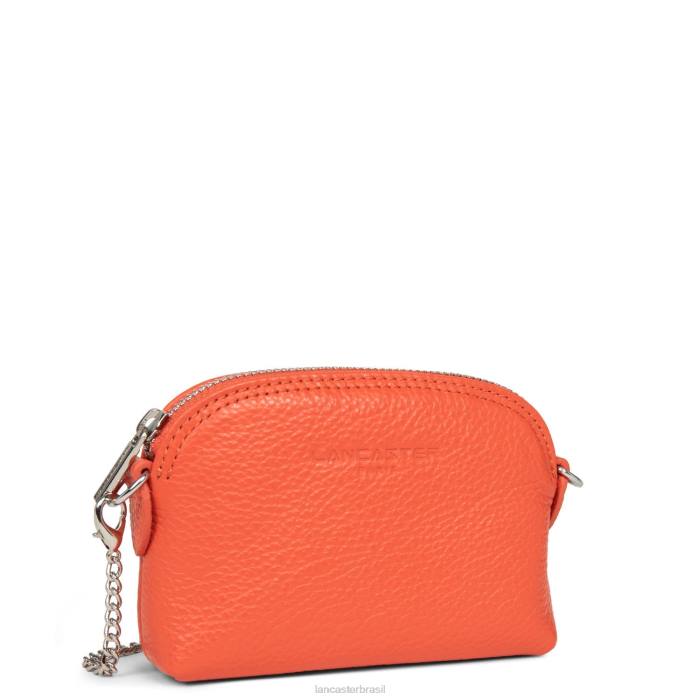 mulheres Lancaster Paris laranja porta moedas pequena foulonne pm RBF44818