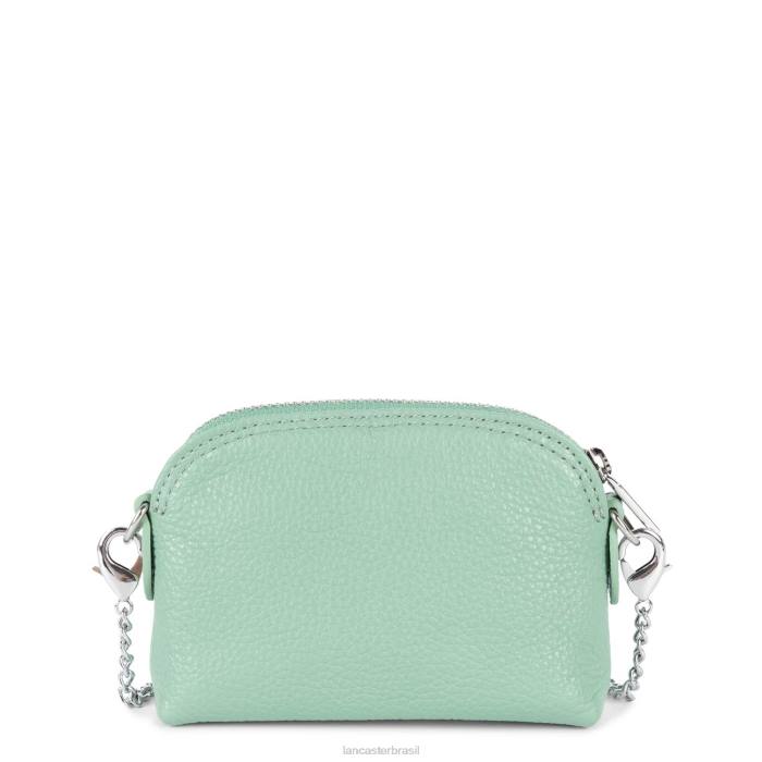 mulheres Lancaster Paris verde cinza porta moedas pequena foulonne pm RBF44827