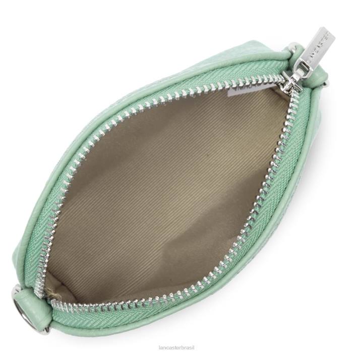 mulheres Lancaster Paris verde cinza porta moedas pequena foulonne pm RBF44827