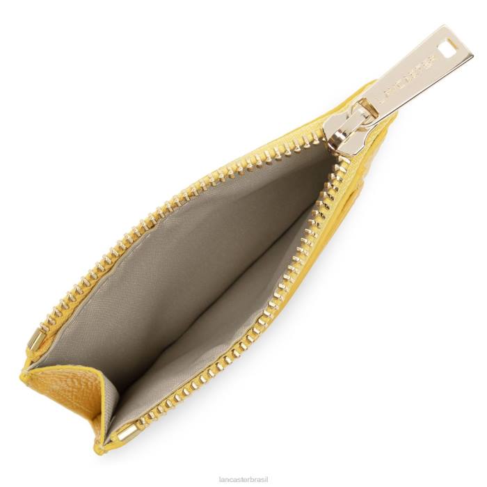 mulheres Lancaster Paris amarelo Duna porta-cartões RBF4819