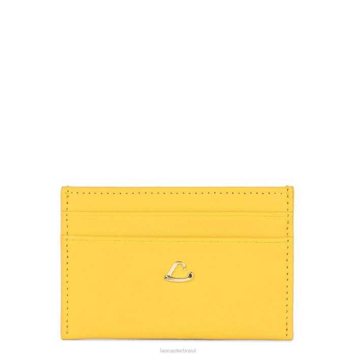 mulheres Lancaster Paris amarelo titular do cartão cidade philos RBF44704