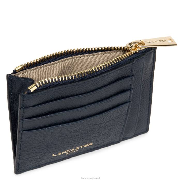 mulheres Lancaster Paris azul fonce Duna porta-cartões RBF4820