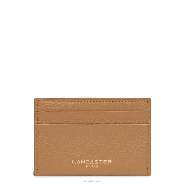 mulheres Lancaster Paris camelo Duna porta-cartões RBF44745