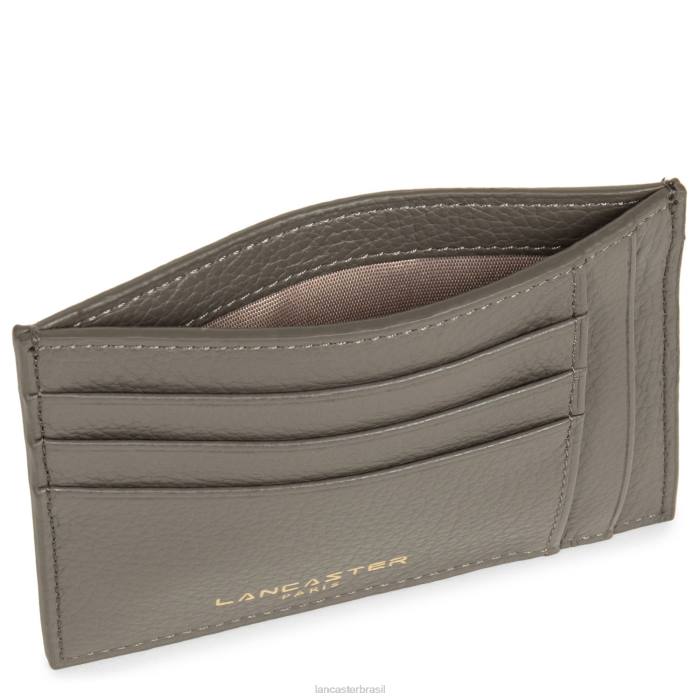 mulheres Lancaster Paris cinza Duna porta-cartões RBF44740