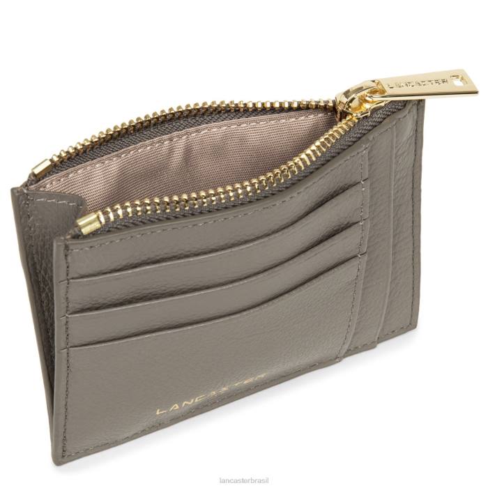 mulheres Lancaster Paris cinza Duna porta-cartões RBF4825