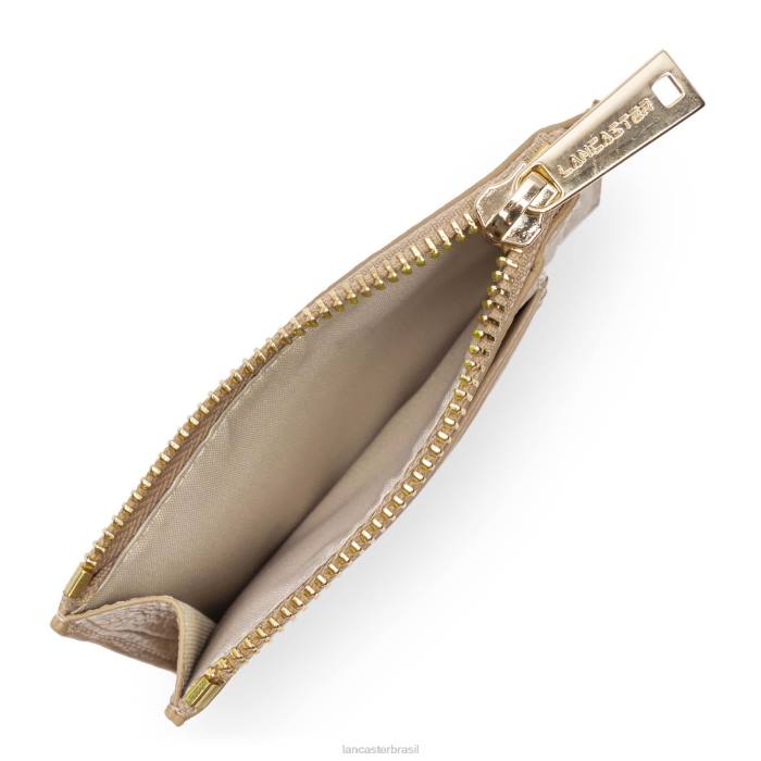 mulheres Lancaster Paris fonte bege Duna porta-cartões RBF4836