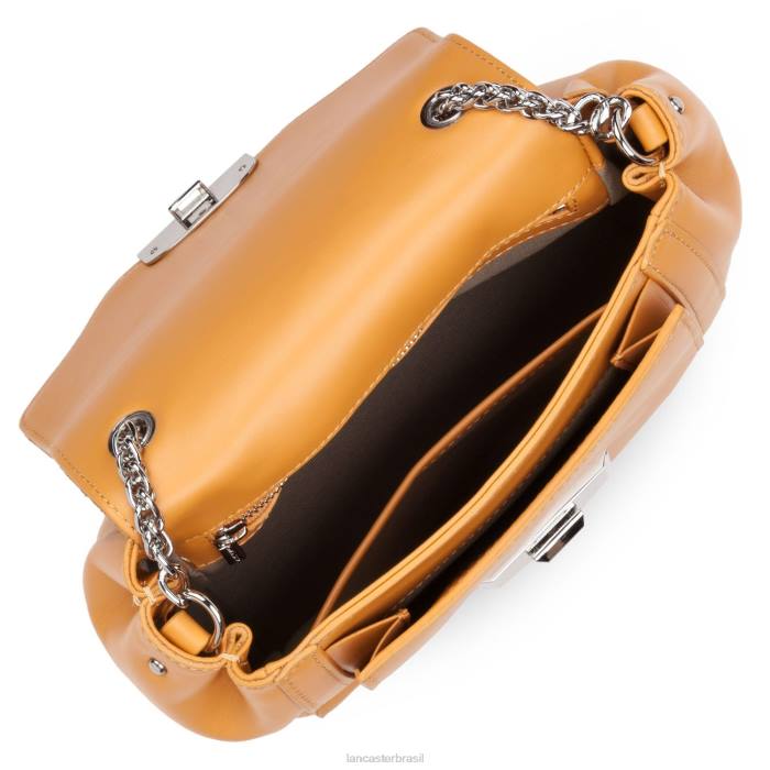 mulheres Lancaster Paris Açafrão bolsa crossbody parisienne sophia RBF42349
