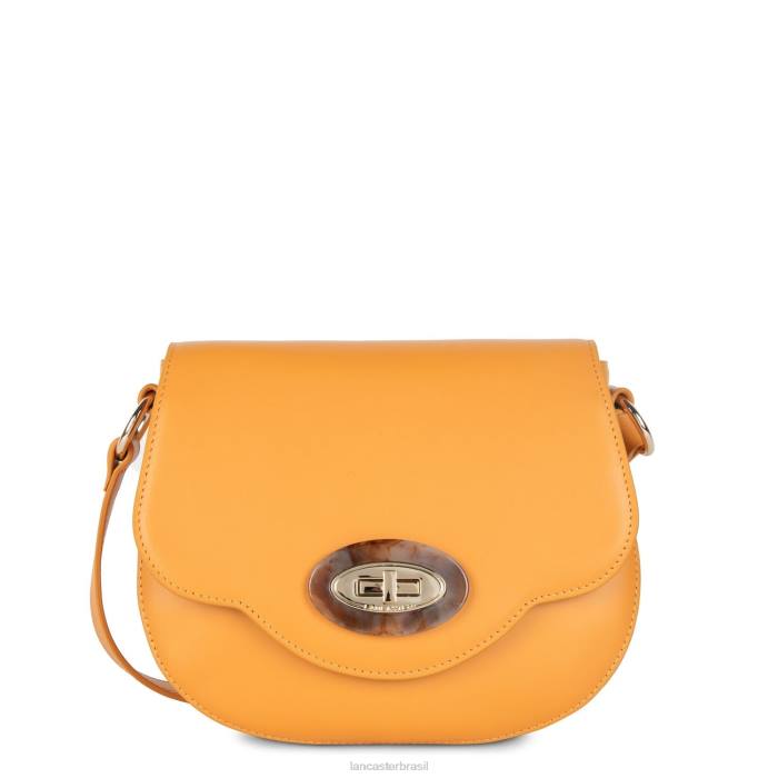 mulheres Lancaster Paris Açafrão bolsa crossbody toque mármore RBF42064