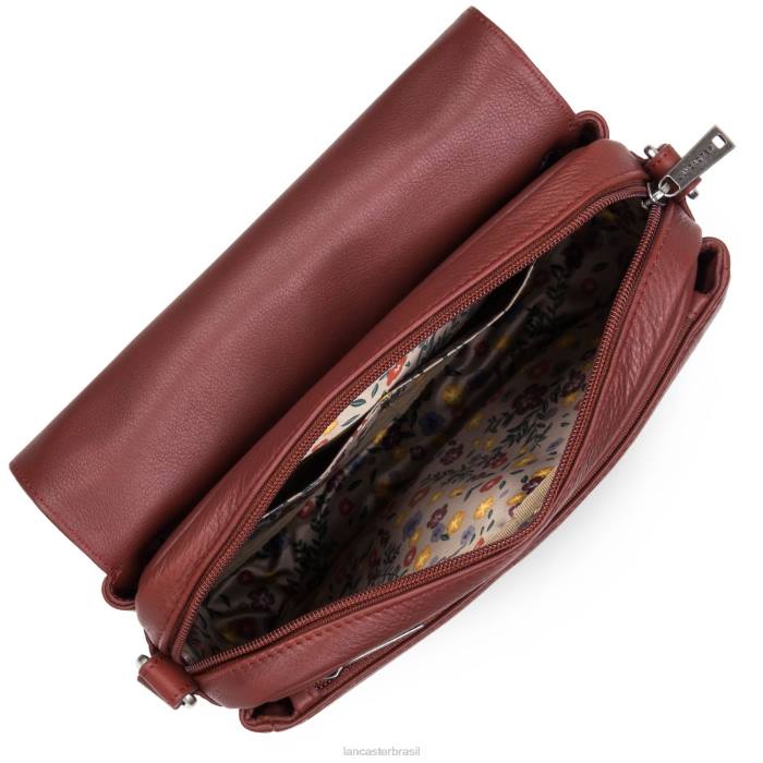 mulheres Lancaster Paris Bordéus bolsa crossbody m soft vintage nova RBF42289