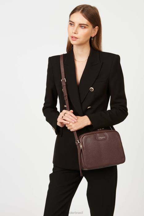 mulheres Lancaster Paris Chataigne m bolsa crossbody duna RBF41738