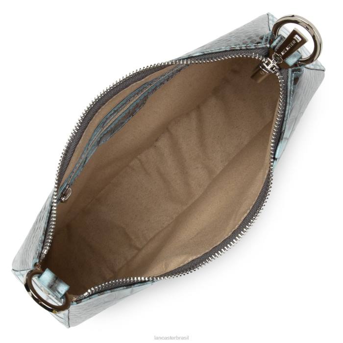 mulheres Lancaster Paris Ciel Cendre bolsa crossbody croco serie hors RBF42023