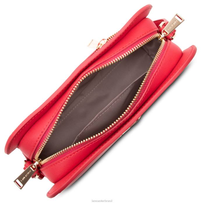 mulheres Lancaster Paris Fuxia bolsa crossbody city philos RBF41683