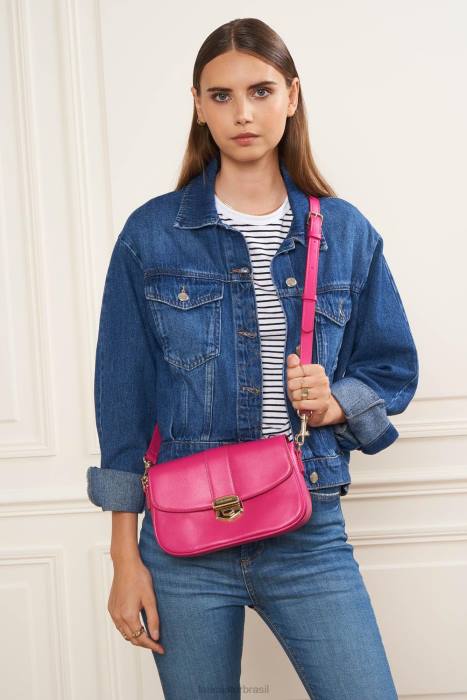 mulheres Lancaster Paris Fuxia bolsa crossbody donna fia RBF42390