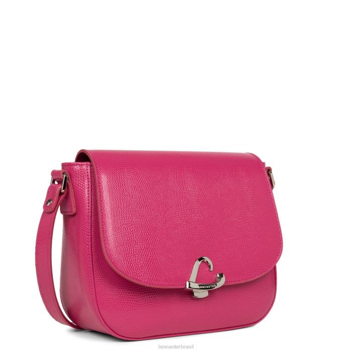 mulheres Lancaster Paris Fuxia bolsa crossbody lucertola RBF42157
