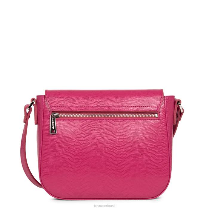 mulheres Lancaster Paris Fuxia bolsa crossbody lucertola RBF42157