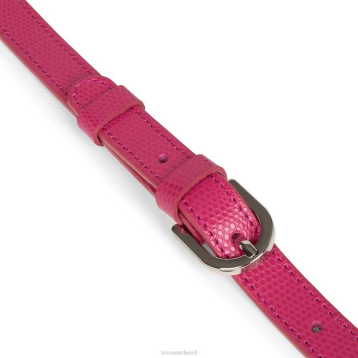 mulheres Lancaster Paris Fuxia bolsa crossbody lucertola RBF42157