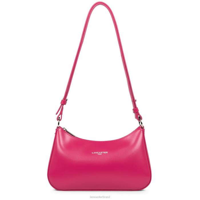 mulheres Lancaster Paris Fuxia bolsa crossbody suave ace RBF4384