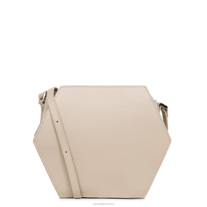 mulheres Lancaster Paris Galete Rosa m bolsa crossbody lisa ruche RBF42208