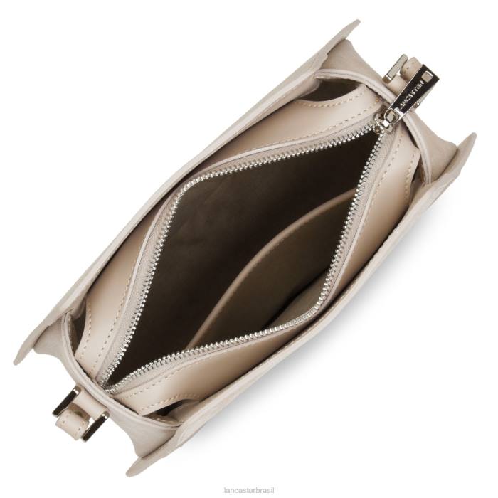 mulheres Lancaster Paris Galete Rosa m bolsa crossbody lisa ruche RBF42208