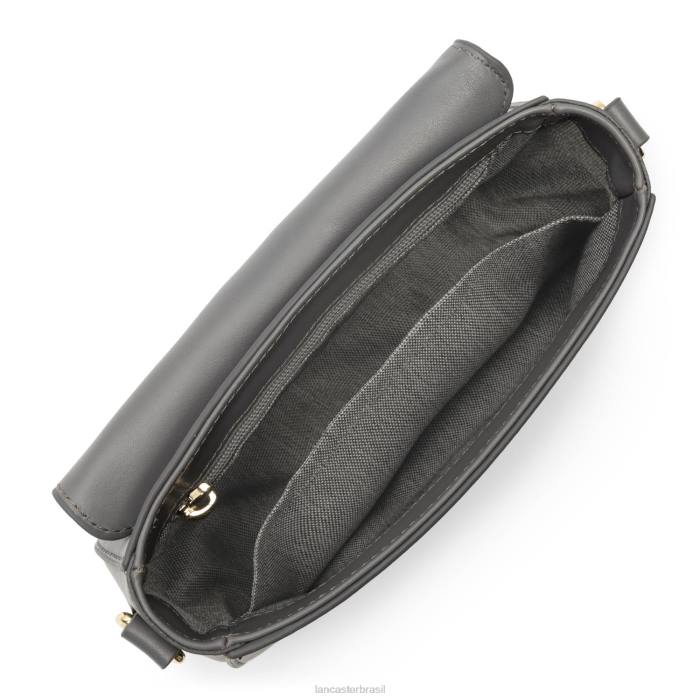 mulheres Lancaster Paris Gris Chaud bolsa crossbody pequena paris medaille RBF41466