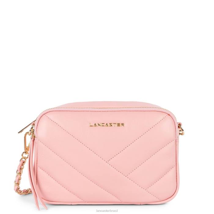 mulheres Lancaster Paris Rosa Clara bolsa crossbody matelassê macio RBF41586