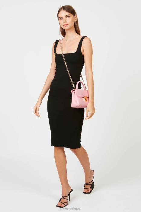 mulheres Lancaster Paris Rosa Clara bolsa tiracolo delphino tina RBF41473