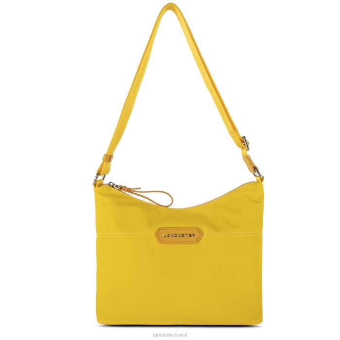 mulheres Lancaster Paris amarelo bolsa crossbody básica premium RBF41786