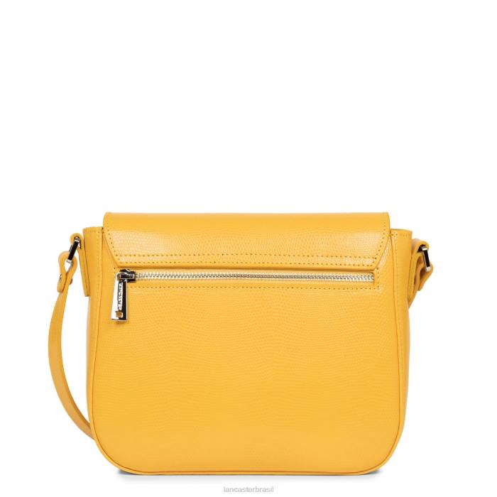 mulheres Lancaster Paris amarelo bolsa crossbody lucertola RBF42155