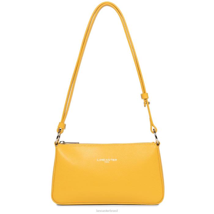 mulheres Lancaster Paris amarelo bolsa crossbody lucertola RBF4265