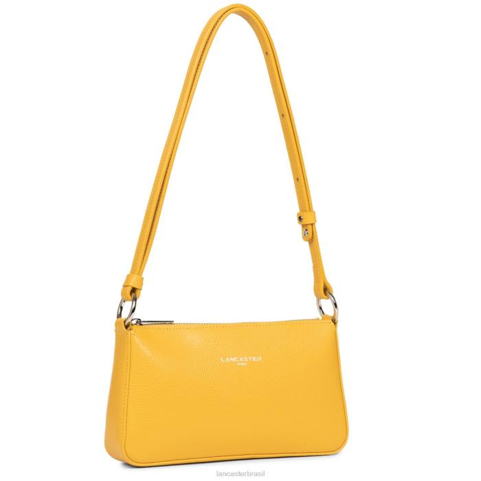 mulheres Lancaster Paris amarelo bolsa crossbody lucertola RBF4265