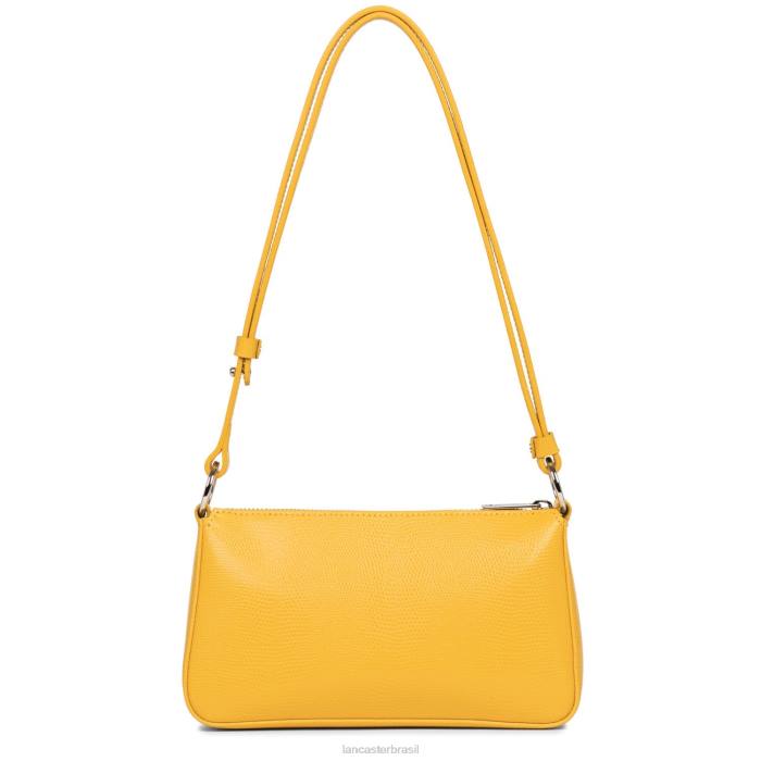 mulheres Lancaster Paris amarelo bolsa crossbody lucertola RBF4265