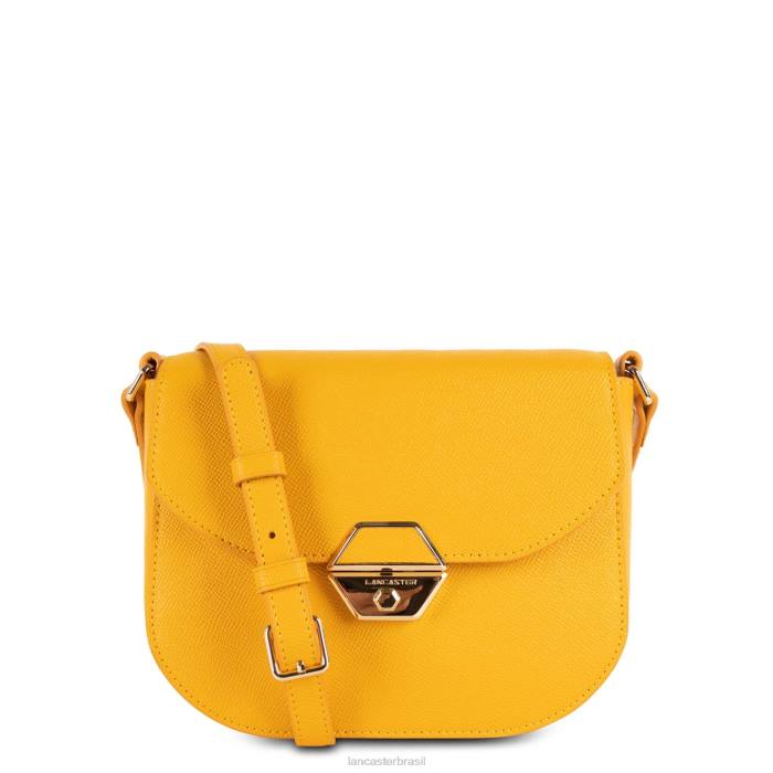 mulheres Lancaster Paris amarelo bolsa tiracolo delphino RBF4531
