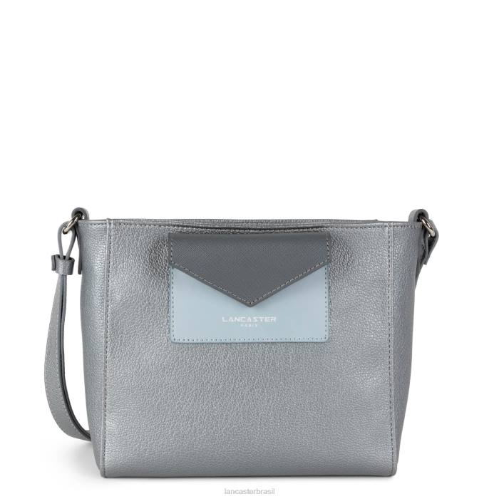 mulheres Lancaster Paris argent-bleu cendre-gris bolsa crossbody maia RBF41896