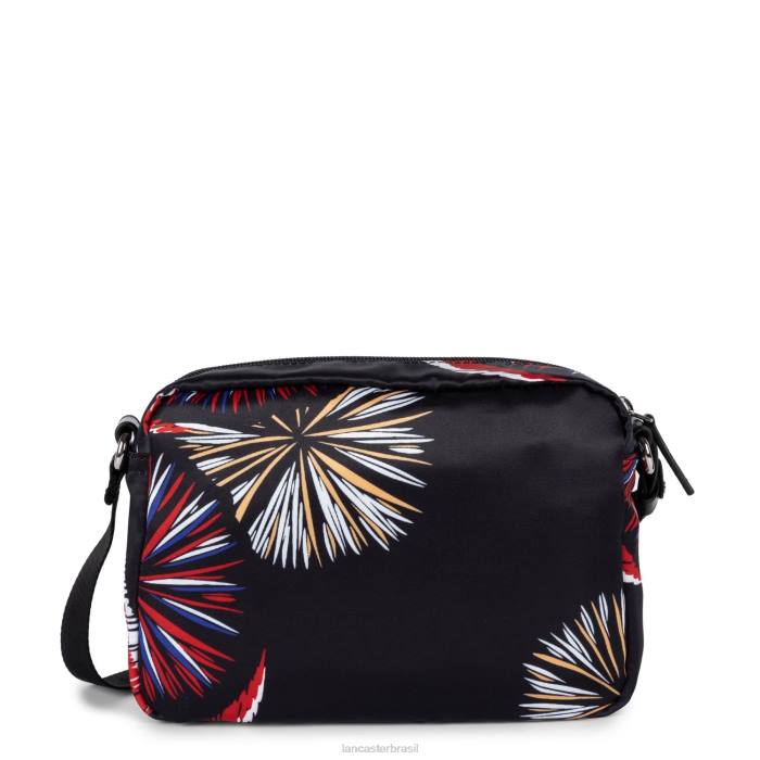 mulheres Lancaster Paris artifício bolsa crossbody pompom básica RBF41780