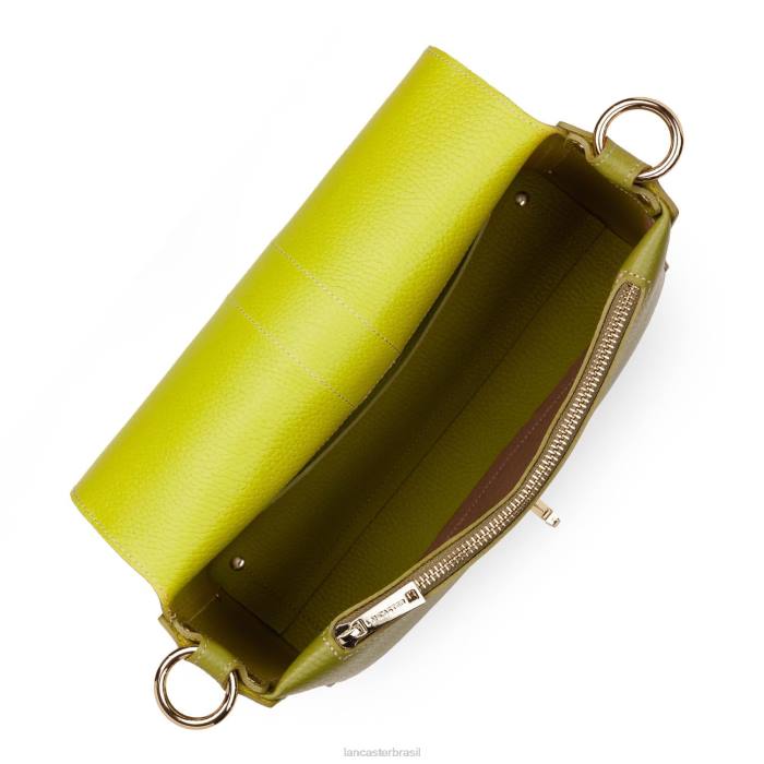 mulheres Lancaster Paris azeitona em aipo m bolsa crossbody foulonne dupla RBF41455