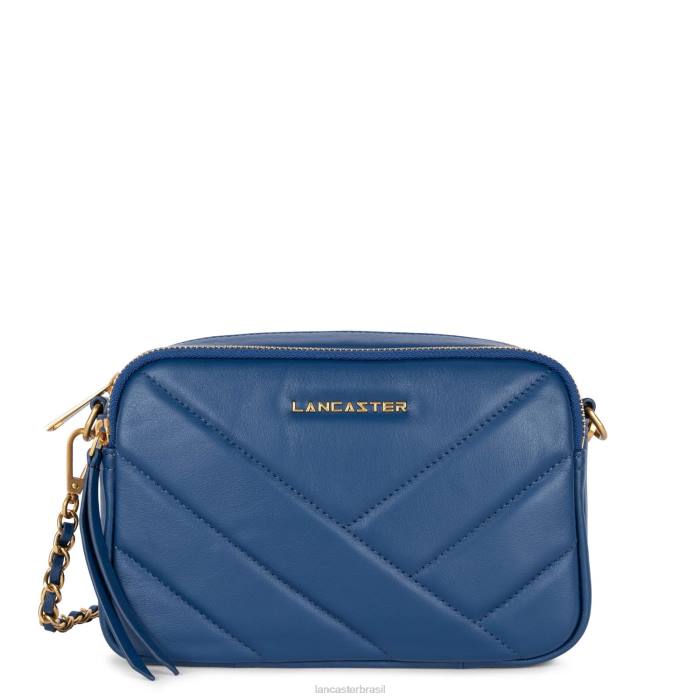 mulheres Lancaster Paris azul bolsa crossbody matelassê macio RBF41600