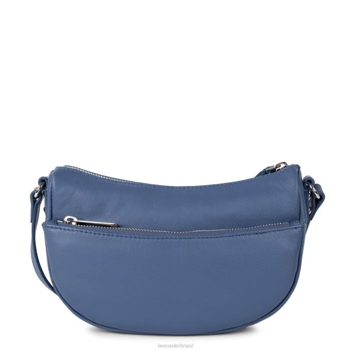 mulheres Lancaster Paris azul bolsa crossbody pequena melodia suave RBF41962