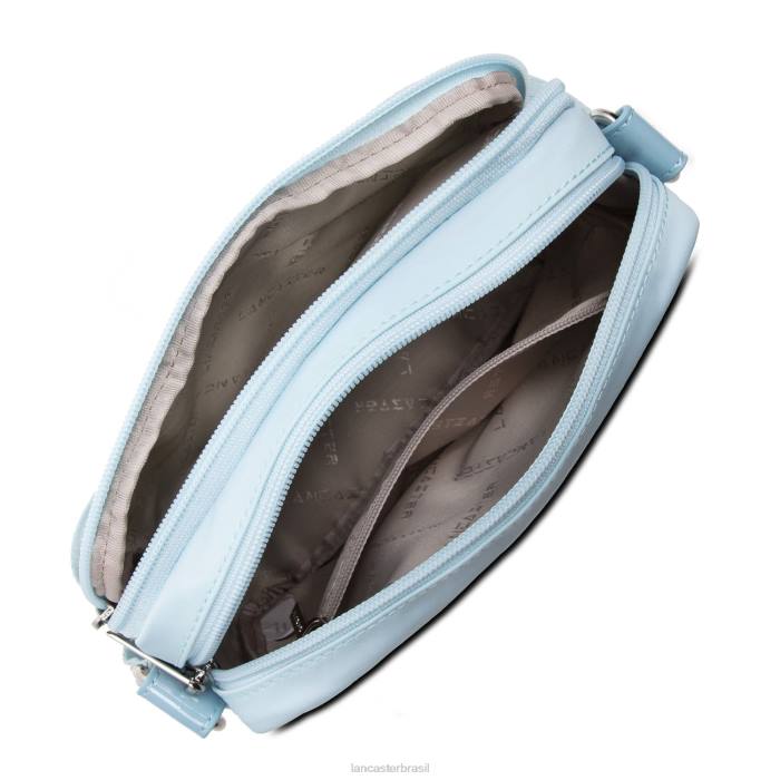 mulheres Lancaster Paris azul celeste bolsa crossbody básica verni RBF41844
