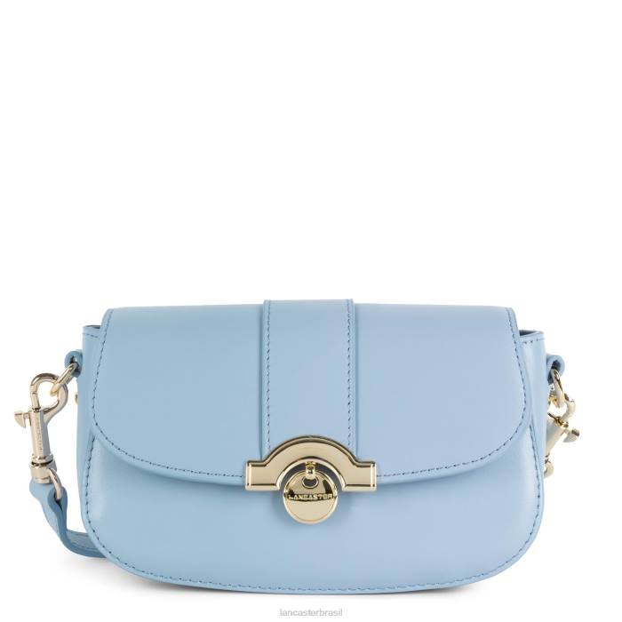 mulheres Lancaster Paris azul celeste bolsa crossbody pequena paris medaille RBF41460