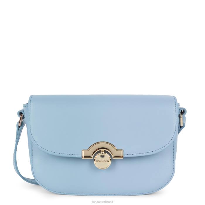 mulheres Lancaster Paris azul celeste bolsa crossbody pequena paris medaille RBF41490