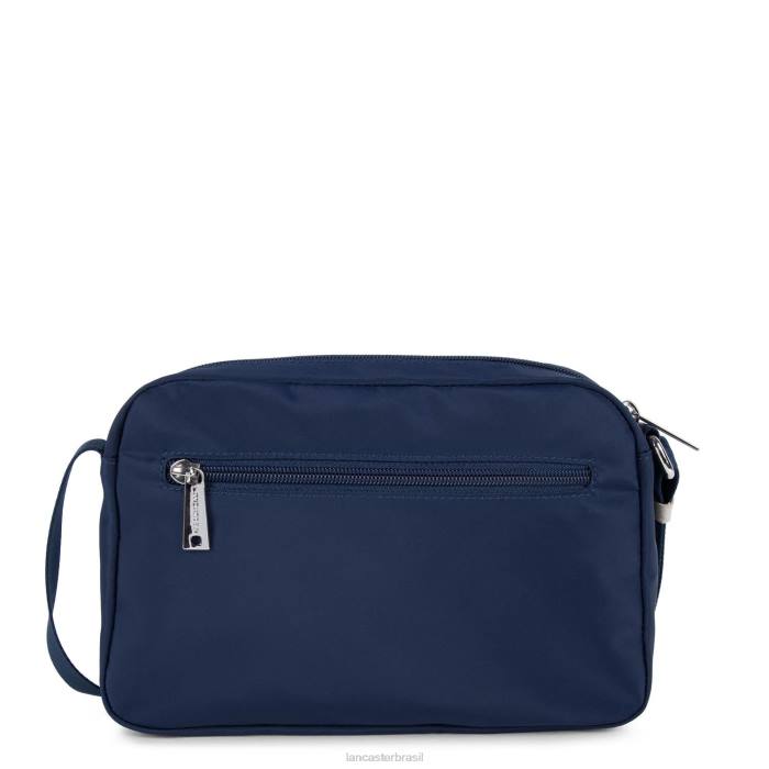 mulheres Lancaster Paris azul fonce-bege-vermelho bolsa crossbody esportiva básica RBF41814