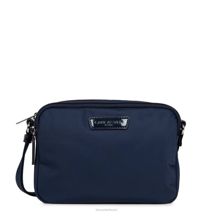 mulheres Lancaster Paris azul fonce bolsa crossbody básica verni RBF41839