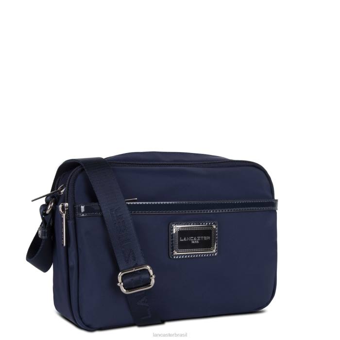 mulheres Lancaster Paris azul fonce bolsa crossbody básica verni RBF42332