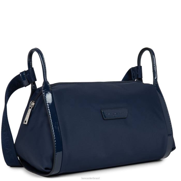 mulheres Lancaster Paris azul fonce bolsa crossbody básica verni RBF42334