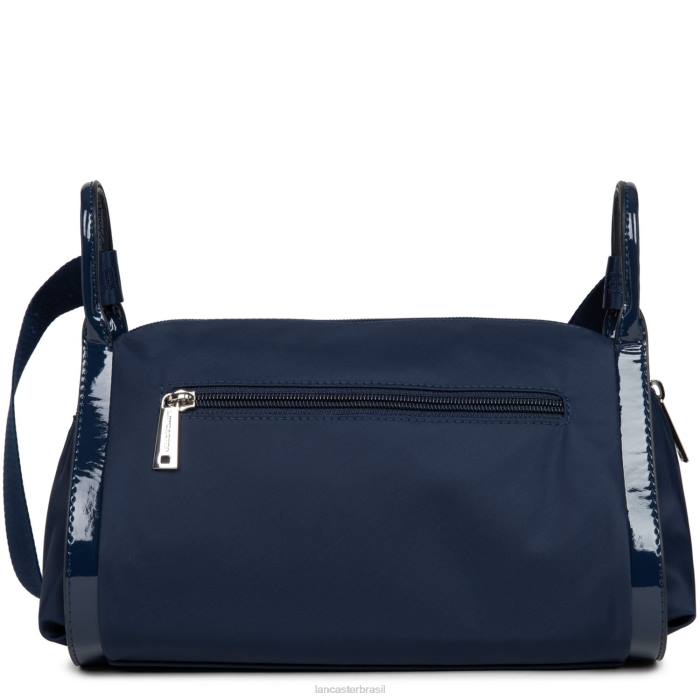 mulheres Lancaster Paris azul fonce bolsa crossbody básica verni RBF42334