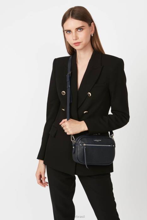 mulheres Lancaster Paris azul fonce bolsa crossbody firenze RBF41574