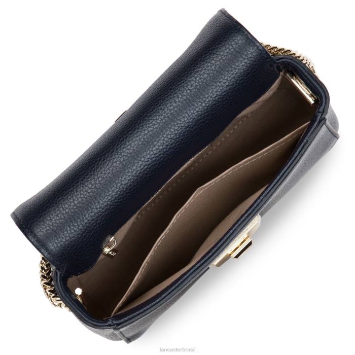 mulheres Lancaster Paris azul fonce bolsa crossbody foulonne milano RBF41378