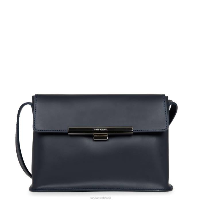 mulheres Lancaster Paris azul fonce bolsa crossbody lírio liso RBF42306