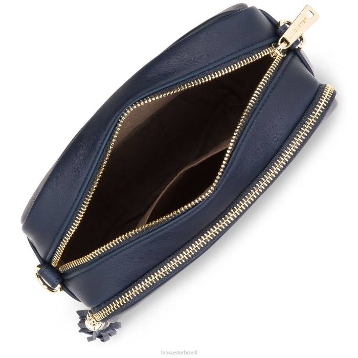 mulheres Lancaster Paris azul fonce bolsa crossbody mademoiselle ana RBF41870